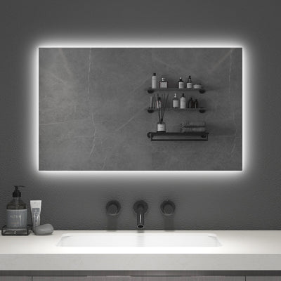 Mirror LED infrared heating