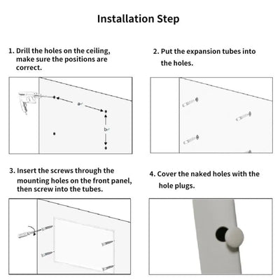 how to install ceiling 